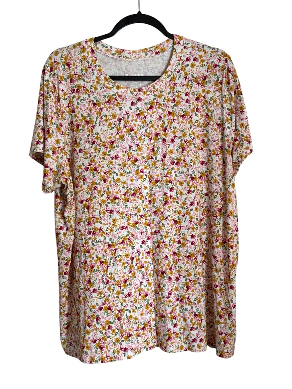 Torrid Soft Knit Floral T-Shirt